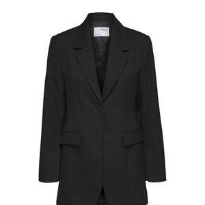 Slim Fit Blazer SELECTED FEMME Size S 36 Black NWT
